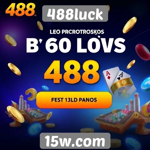Promoções e bônus oferecidos no 488luck